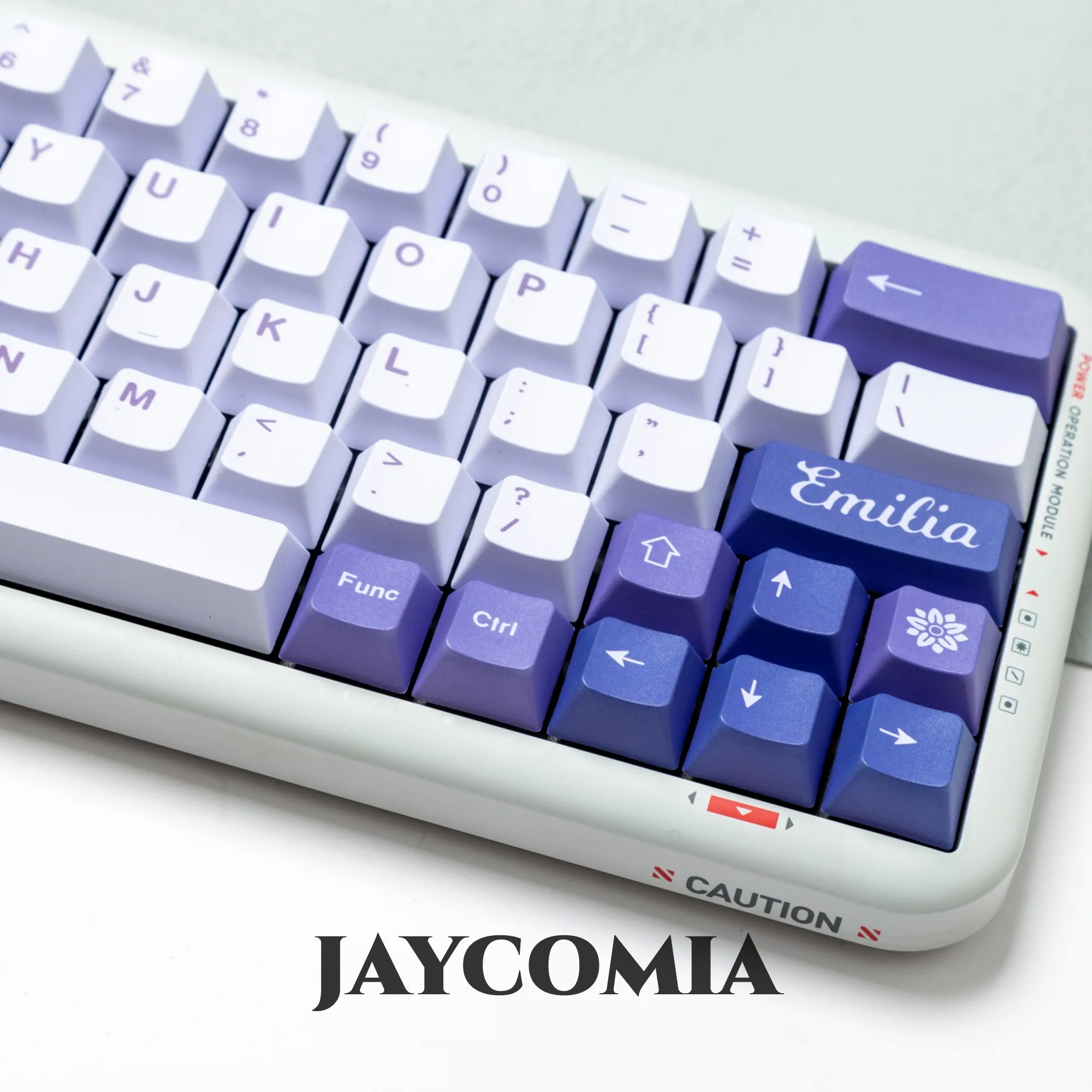 Keycaps Roxo, Teclado Mecânico, Jogos, Jogo, Frost Witch, Emilia, MX Switch, DIY