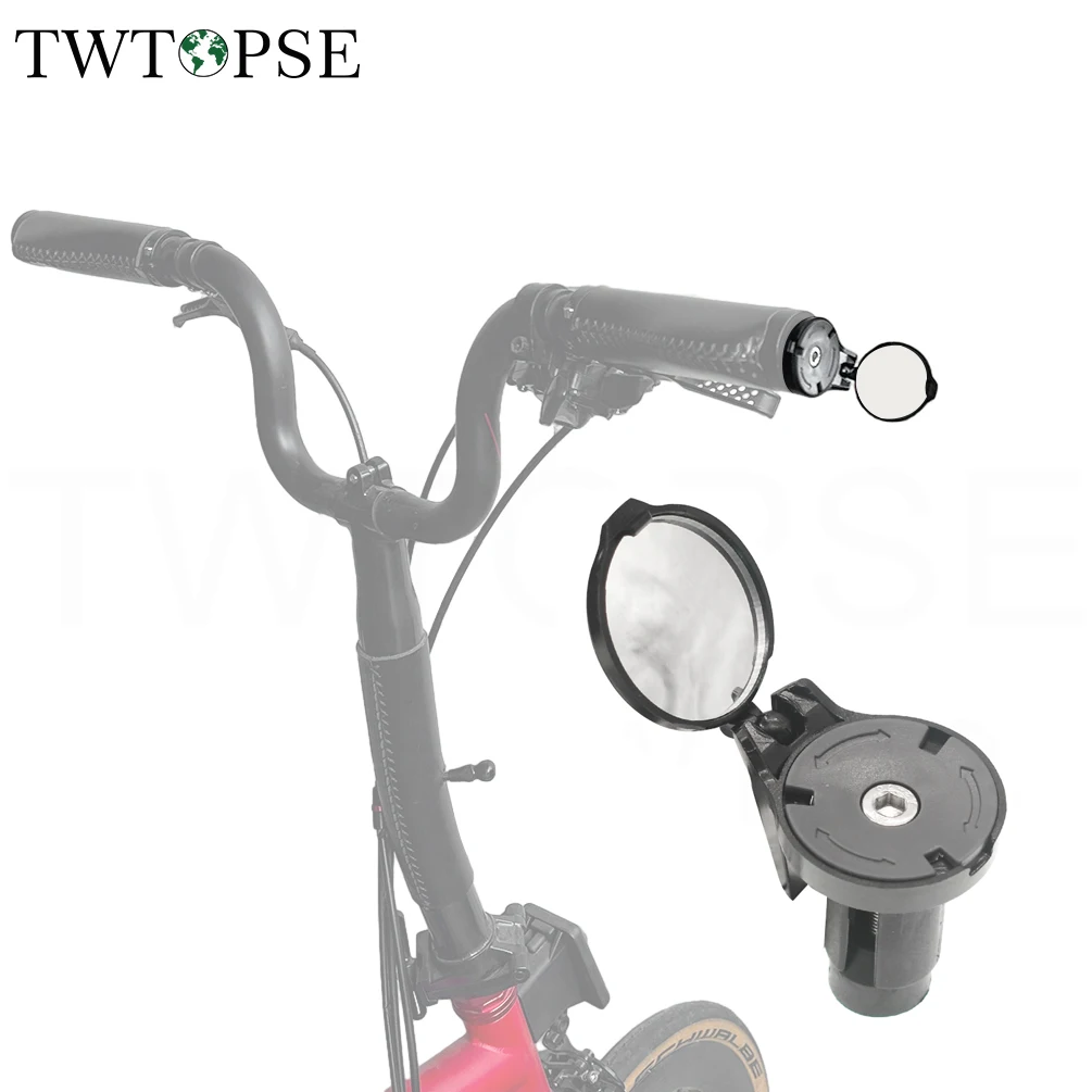 TWTOPSECyclingBikeBicycleMirrorsForBromptonFildingBikeAline