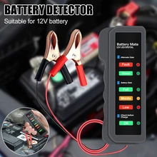

BM310 12V Battery Tester Automobile Battery Analyzer Check Alternator Battery Tools Battery Charging Fault Tester for Car