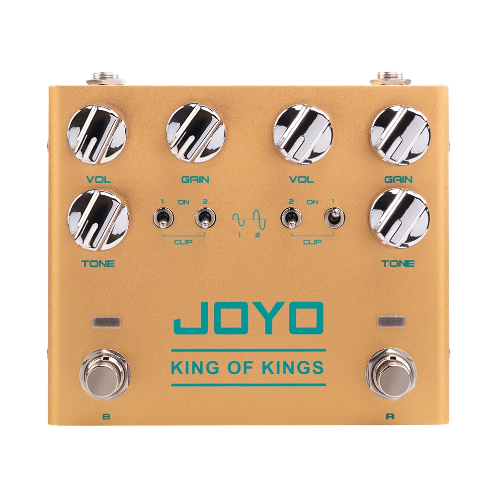 Pedal de clásico para guitarra eléctrica, Pedal de efecto clásico, distorsión CRUNCH, King of Kings, Vintage, R 20| | -