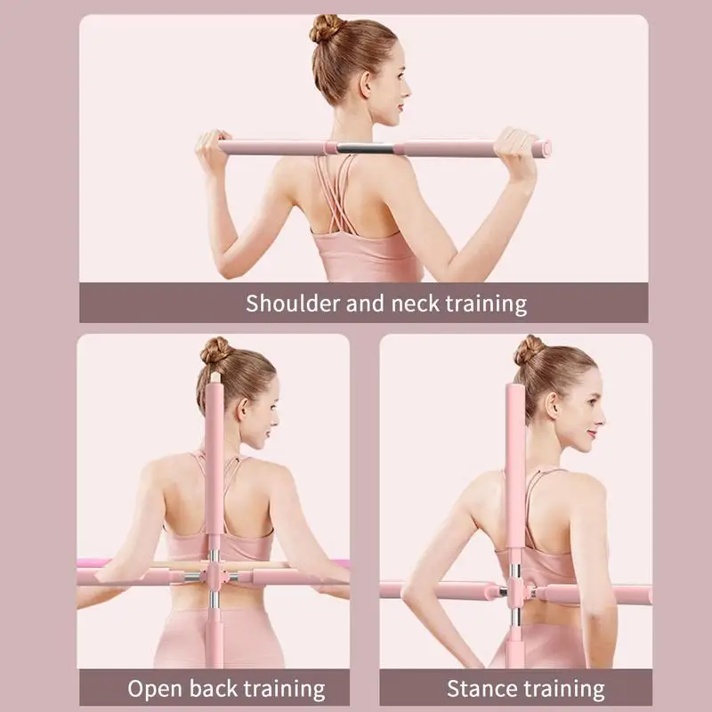 Bastoncini Per Yoga E Correzione Posturale – 2 Pezzi, Regolabili 62-92 Cm, In Acciaio E Schiuma, Per Schiena E Spalle