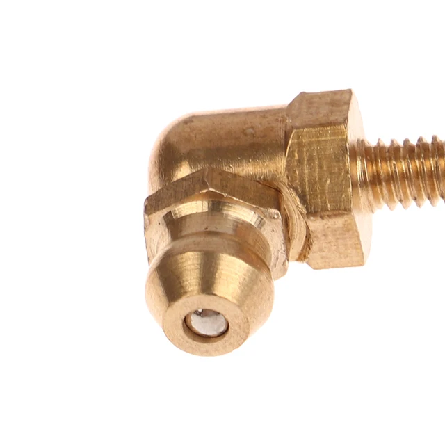 Raccordi Per Ingrassatore M5 - 20 Pezzi In Ottone, Filettatura Maschio Conica, Per Macchine Utensili