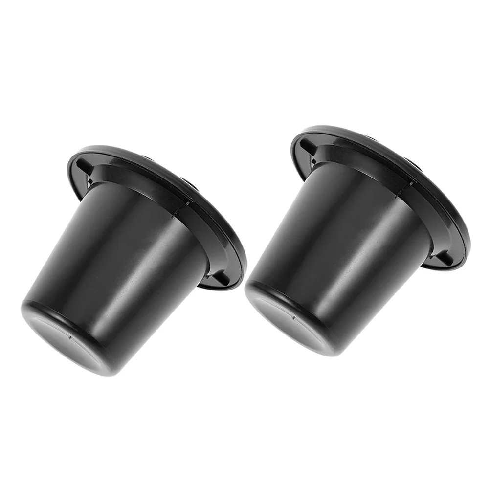 2 Pcs Black 16 Hole Lotus Base Flower Holders for Grave Memorials Dignified Cemetery Decorations Floral Vase Inserts Plastic 3