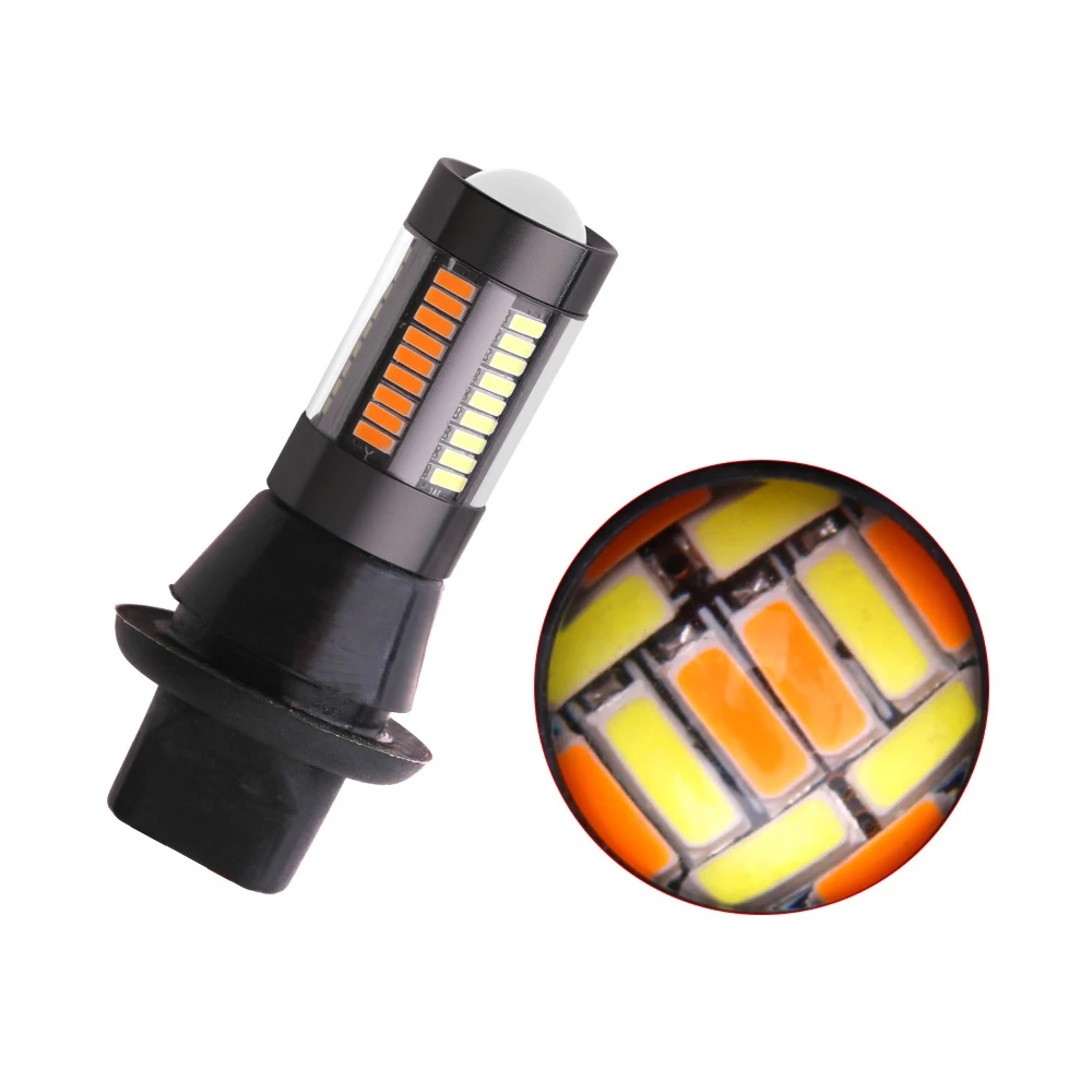 2pcs 1156 bau15s p21 5w canbus   ba15s p21w T20 7440 4014 66SMD   ÷   Drl ְ     õ 12V