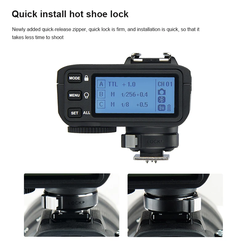 Godox X2T-C X2T-N X2T-S X2T-F X2T-O X2T-P TTL 1/8000s HSS Wireless Flash Trigger Transmitter for Canon Nikon Sony Fuji Olympus flash trigger