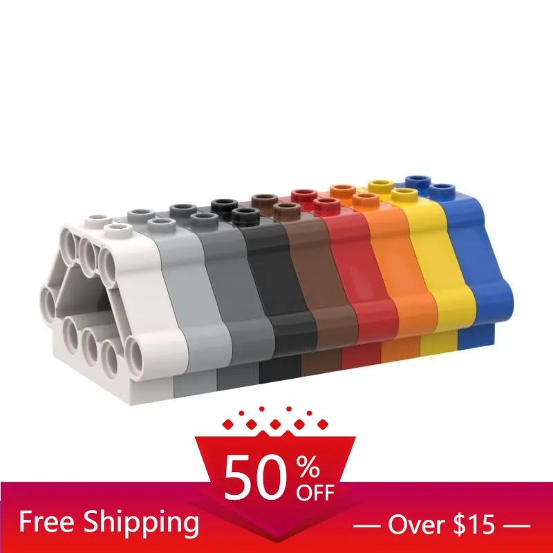 10 шт. кубики MOC 32333 5x3x1 болтовое соединение креативная модель строительного блока для детей «сделай сам» высокотехнологичные части кирпича лучшие игрушки подарки