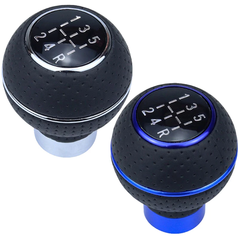 5 Speed Aluminium Universal Car Gear Shift Knob For Manual Transmission