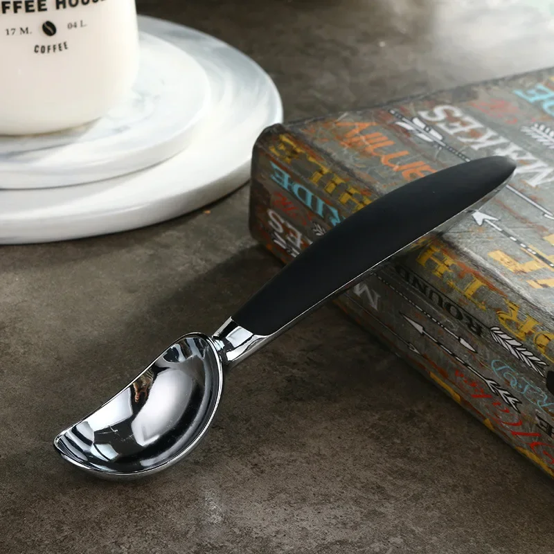 Ice Cream Scoops Stacks Creative Kitchen Gadget Zinc Alloy Digging Ball Spoon Ice Cream Dessert Spoon For Home Restaura