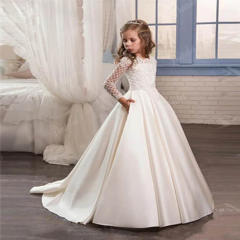 YuChiSX 10 Pièces Blanc Satin Sashécharpe, Bride à Étre Sash