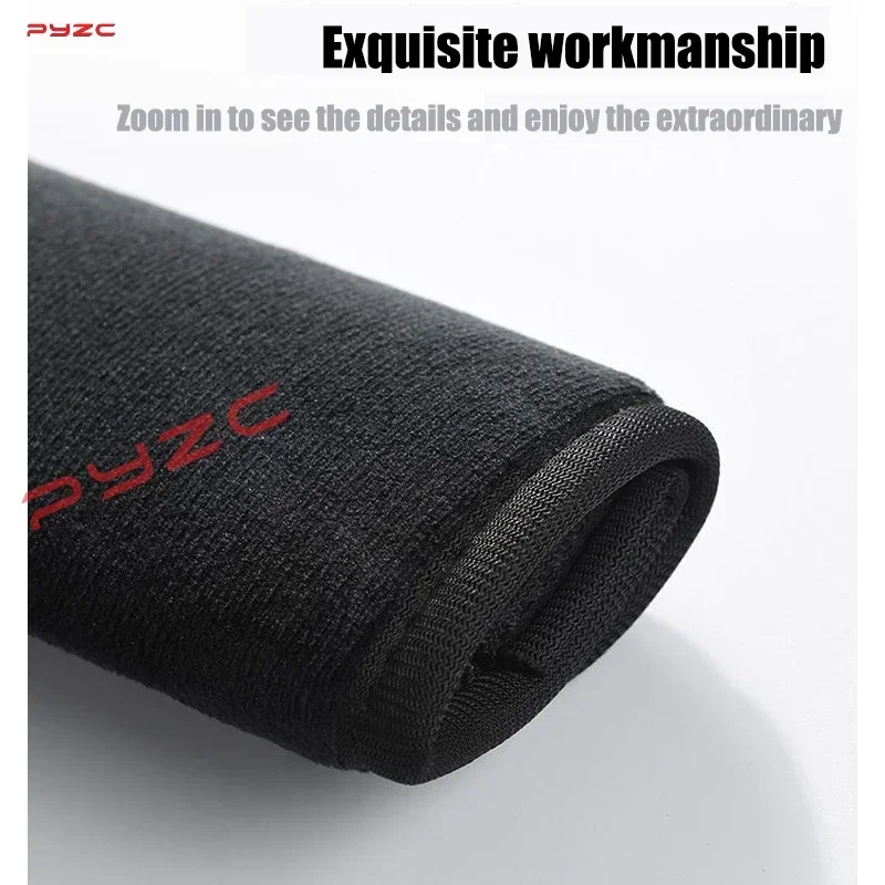 Car Suede Carbon Fibre Safety Belt Cover Shoulder Protection Shoulder Protective Pad For Nissan Juke F15 F16 Auto Accessories