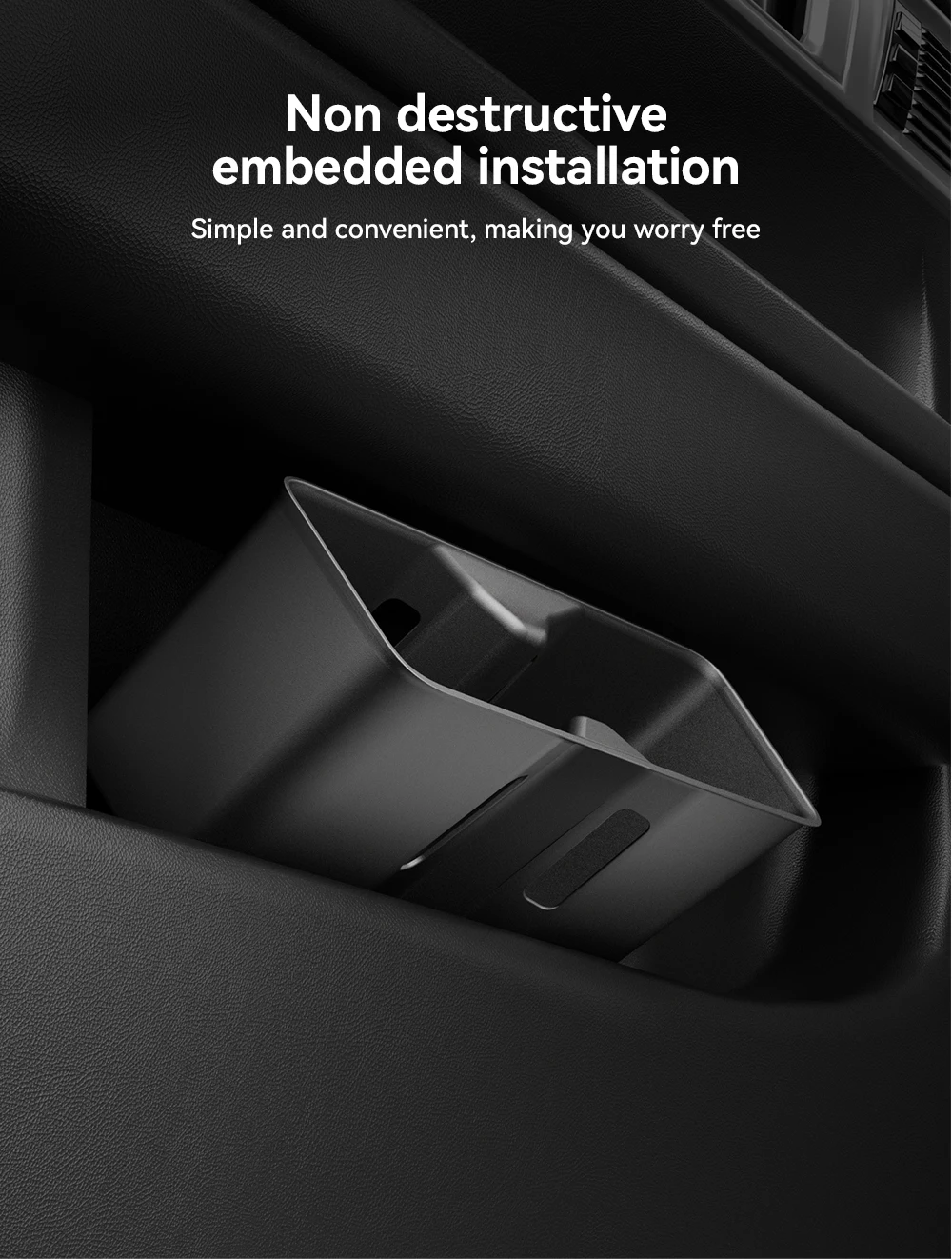Car Central Armrest glove compartment Storage Box for Hyundai IONIQ 5 Console Tr