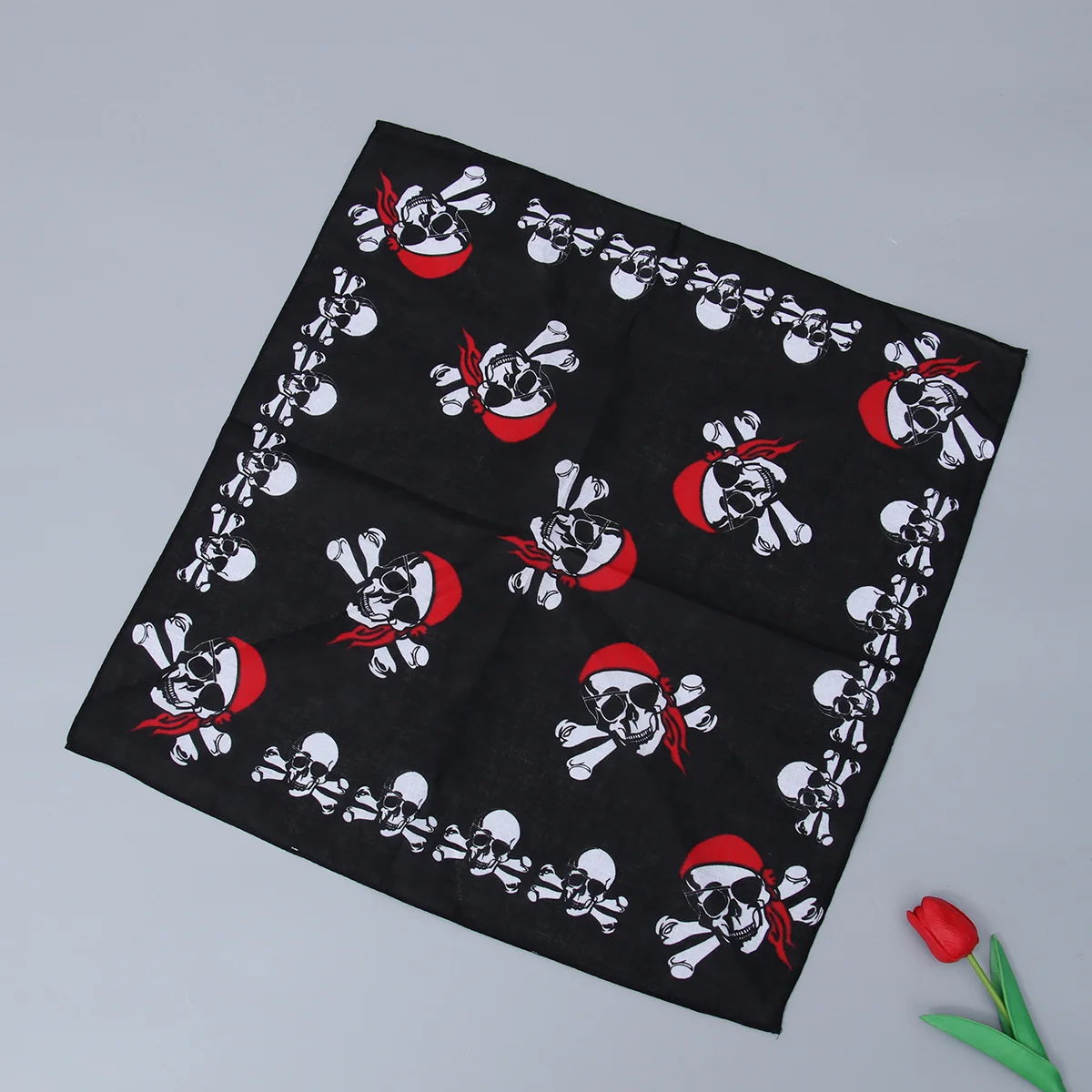 

6pcs Pirate Accessories Pirate Handkerchief Hiphop Hair Accessory for Kids Cosplay Party Decor