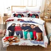 Direction One Bedding Set Single Twin Full Queen King Size Bed Set Adult Kid Bedroom Duvetcover Sets Print Anime Bed Sheet Set 3