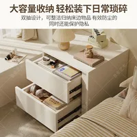 Armoire de rangement de chevet Simple et moderne, maison chambre à coucher, petit support de rangement, armoire de rangement de chevet, Table de chevet 3