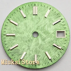 Enhanced Multicolor Watch Dial (28.6mm) - Premium Accessory (Green)
