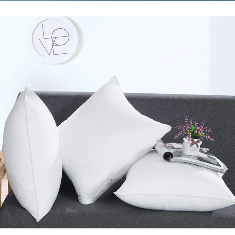 WhiteUtopiaBeddingThrowPillowsInsertCotton45x45cmBedand