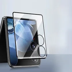 Premium 3D Curved Tempered Glass Screen Protector - Full Cover Protection - Tempered Glass (For Mix Flip)