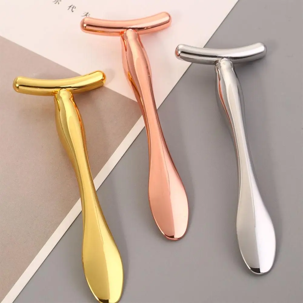 Mini Eye Massage Stick T-Shape Face Lift Massager Slimming Facial Appliance