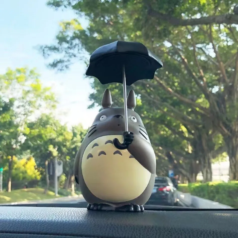 Set of 5-12 Cute Cartoon Totoro Mini Statues - Room Ornaments and Collectible Figurines