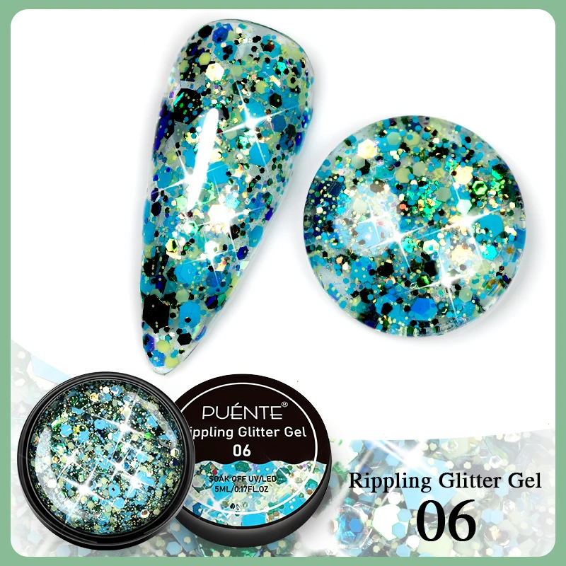 Rippling Glitter 06