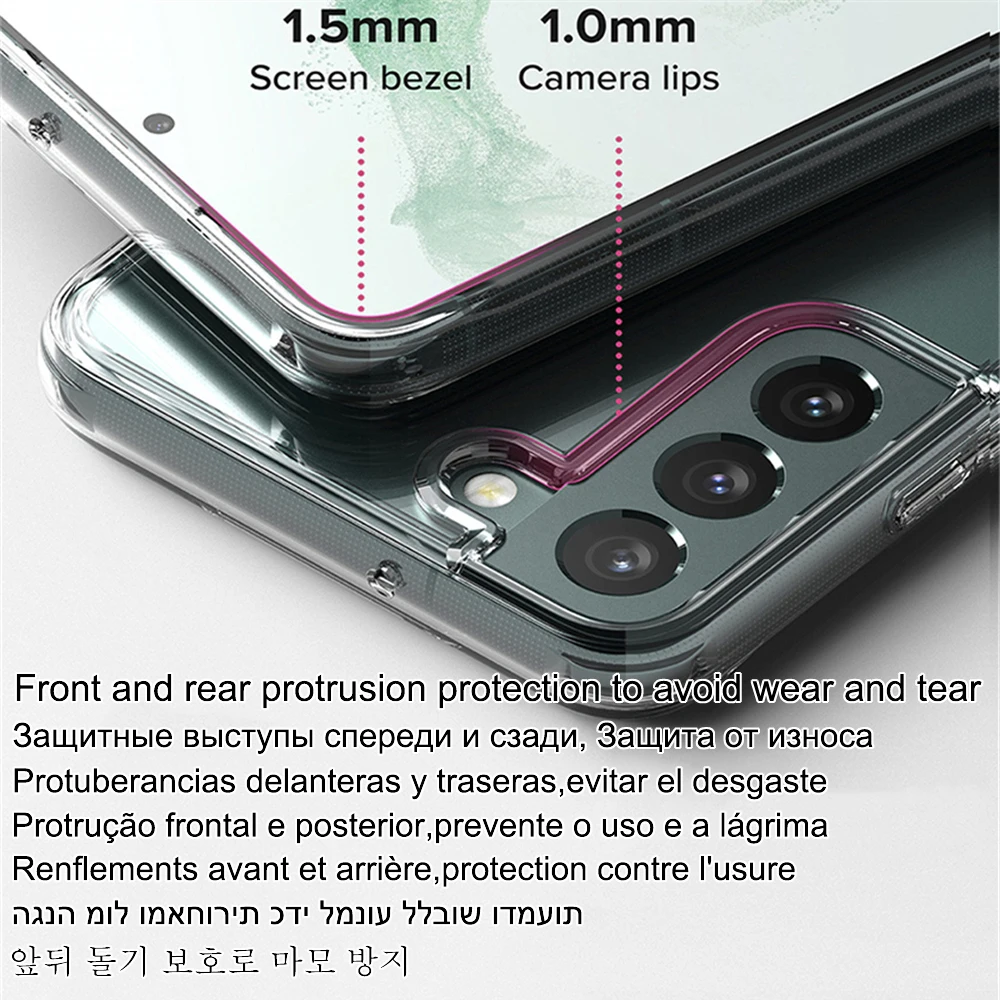 Ultimate Shockproof Clear Smartphone Case - Premium Protection and Sleek Design