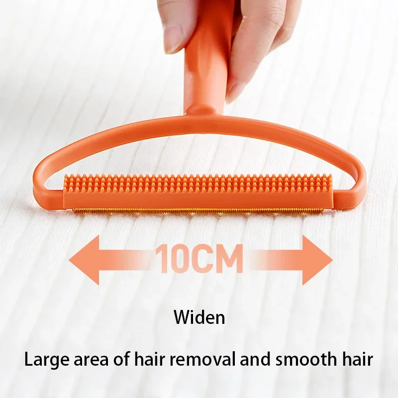 Lint Remover Double-Side Pet Hair Remover Brush Manual Fluff Coat Sweater Fluff Fuzz Fabric Shaver Carpet Clothes Brush