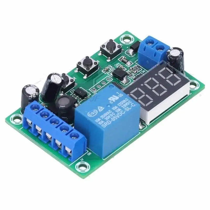 YYI-2 Gleichstrom-Erkennungs modul Relais Digital anzeige Übers trom Alarmsc halter Controller Motor Stall Schutz 5V 12V 24V