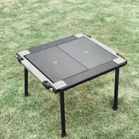 Outdoor IGT Removable Table IGT Frame Camping Folding Table 2/3/4 Unit Table Aluminum Alloy Framework Portable IGT Dining Desk 6