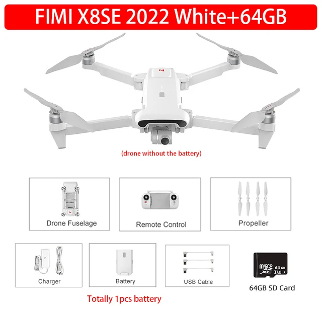 rc quadcopter with camera Newest Drone 4k Profesional Drone for Xiaomi Fimi X8 SE 2022 FPV 3-Axis Gimbal Quadcopter GPS 10KM RC Helicopter Drone Toys rc tech quadcopter RC Quadcopter
