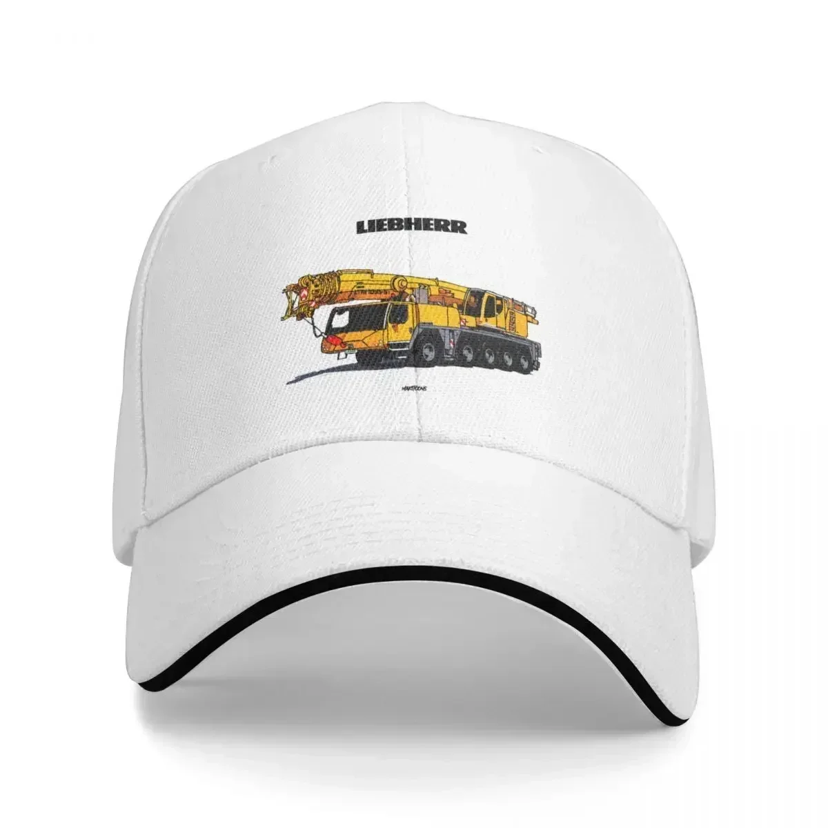 Liebherr Heavy Crane Cap Berretto Da Baseball Fluffy Hat Hat Donna Inverno Uomo