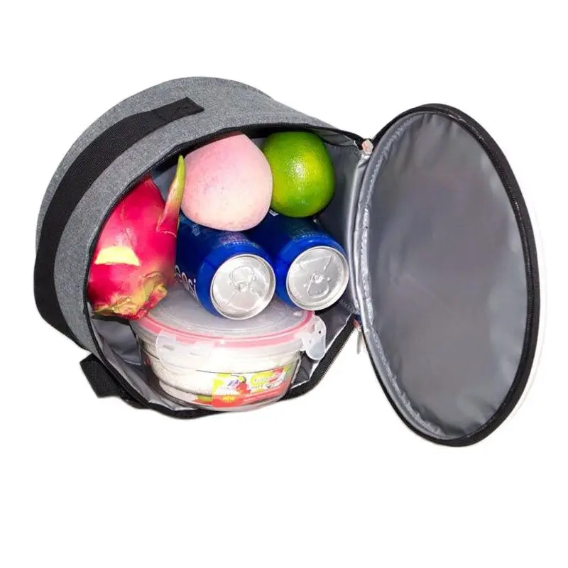 Men Women Cooler Lunch Bag Football Soccer Pattern Kids Portable Thermal Food Picnic Bags for School Girls Boys Lunch Box Tote
