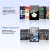 (Clearance) LeoPad10S Tablet Android 11 10.1 Inch 4-Cores 4GB RAM 32GB ROM 1280x800 IPS 6000mAh Dual Camera Type-C Metal Body 4