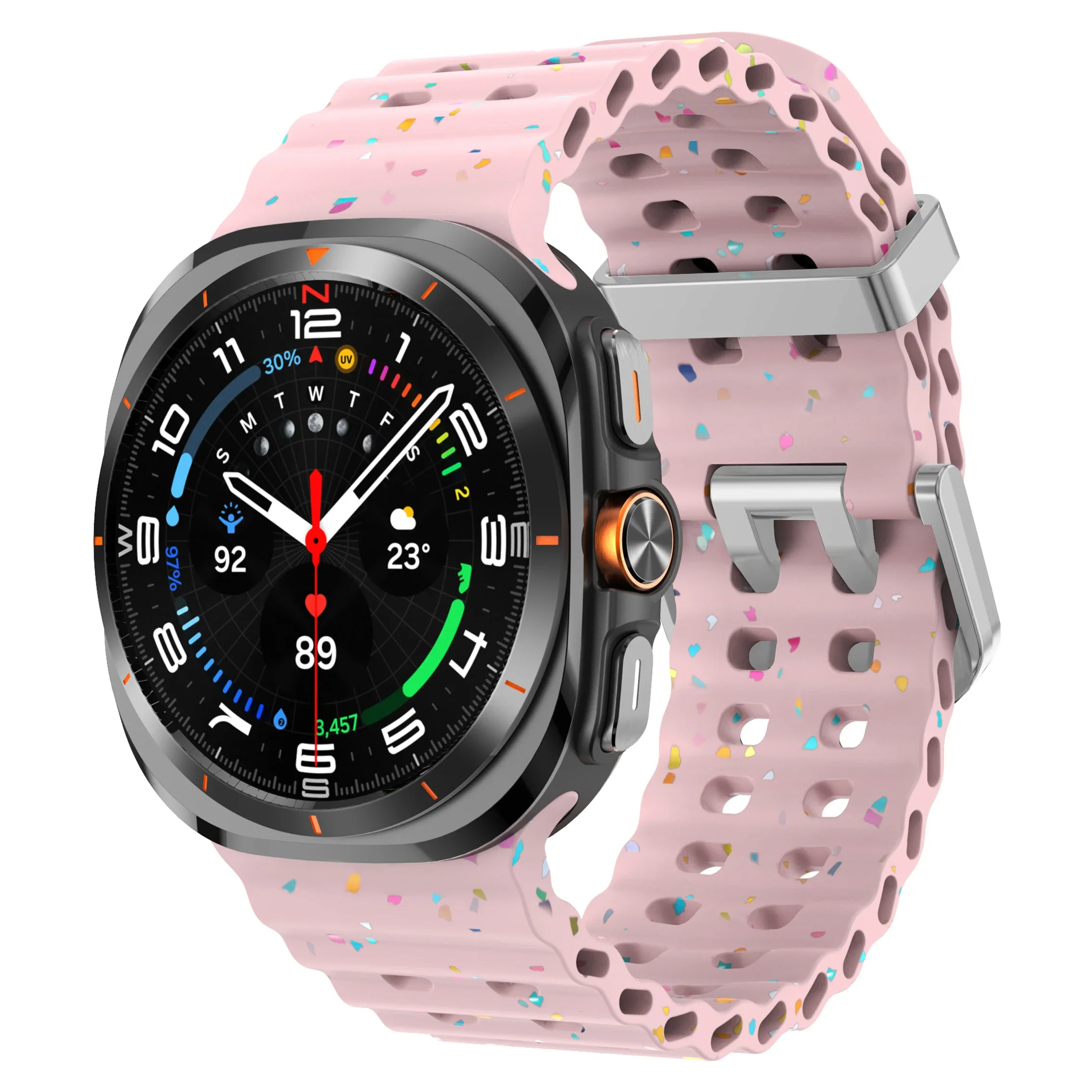 Luminous Silicone Smartwatch Strap - Universal Fit