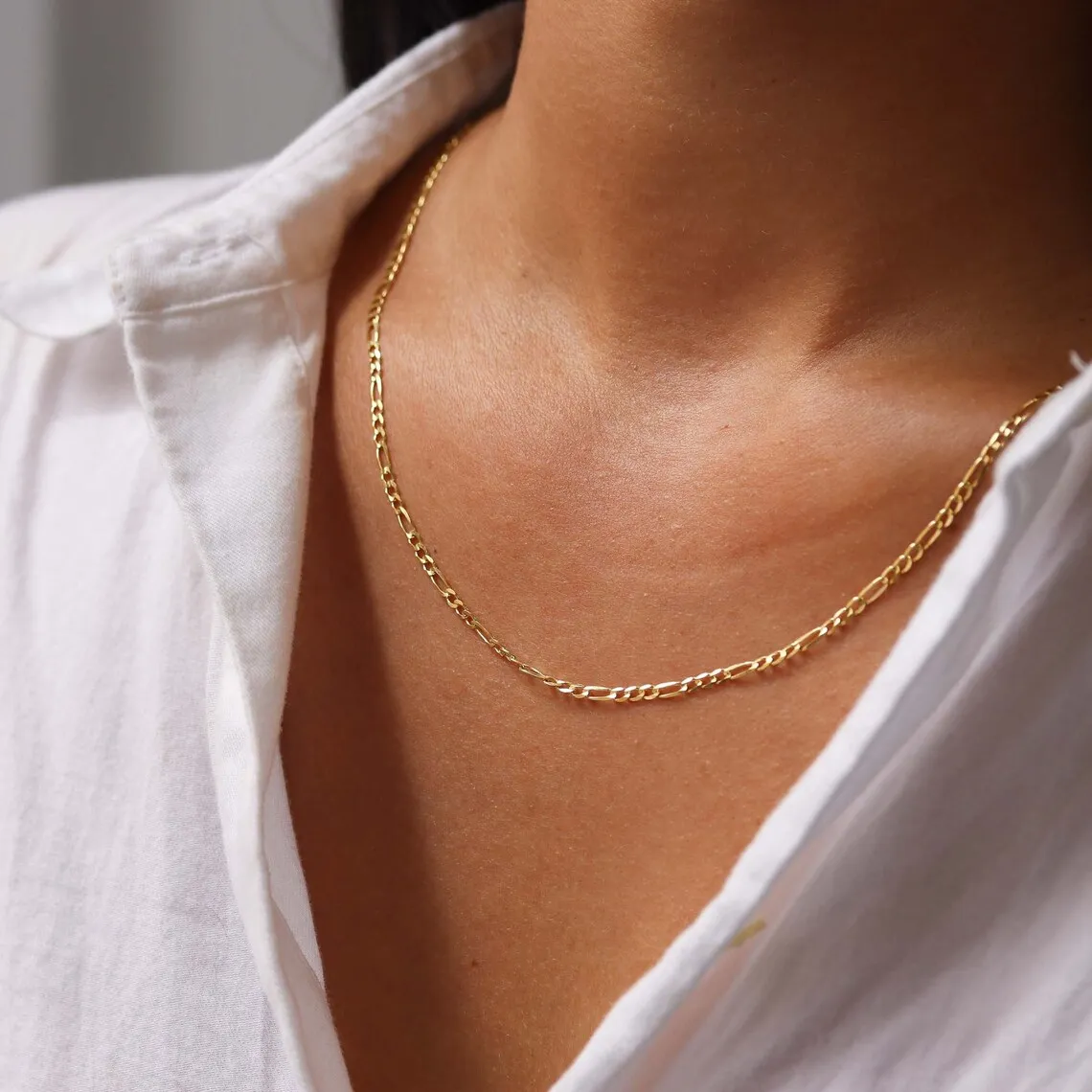 Stainless Steel Twisted Rope Chain Necklace Silver/Gold Plated Link Gift  16-30