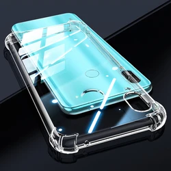 Transparent Airbag Soft Silicone Phone Case - Original TPU Simple Back Cover for Huawei Nova 2 Lite (Clear)