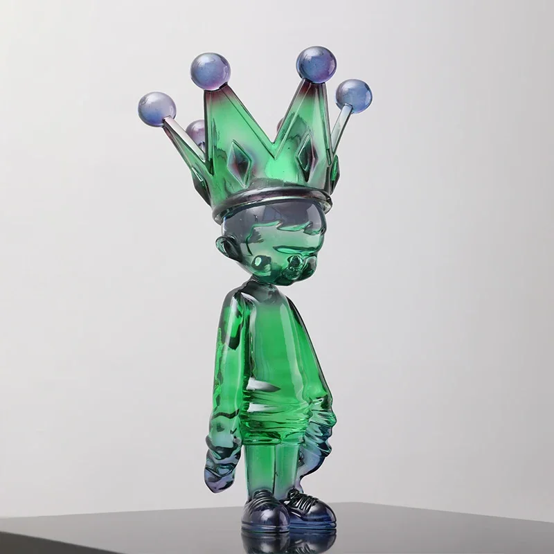 

Декор для комнаты, статуя короны мальчика, украшение ручной работы, модное украшение для дома, декор для стола, креативные подарки в скандинавском стиле