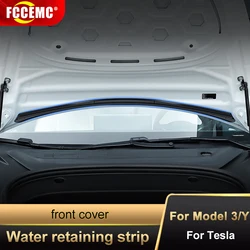 For Tesla cover water sealing strip Model Y Model 3 front trunk dustproof modification decorative accessories