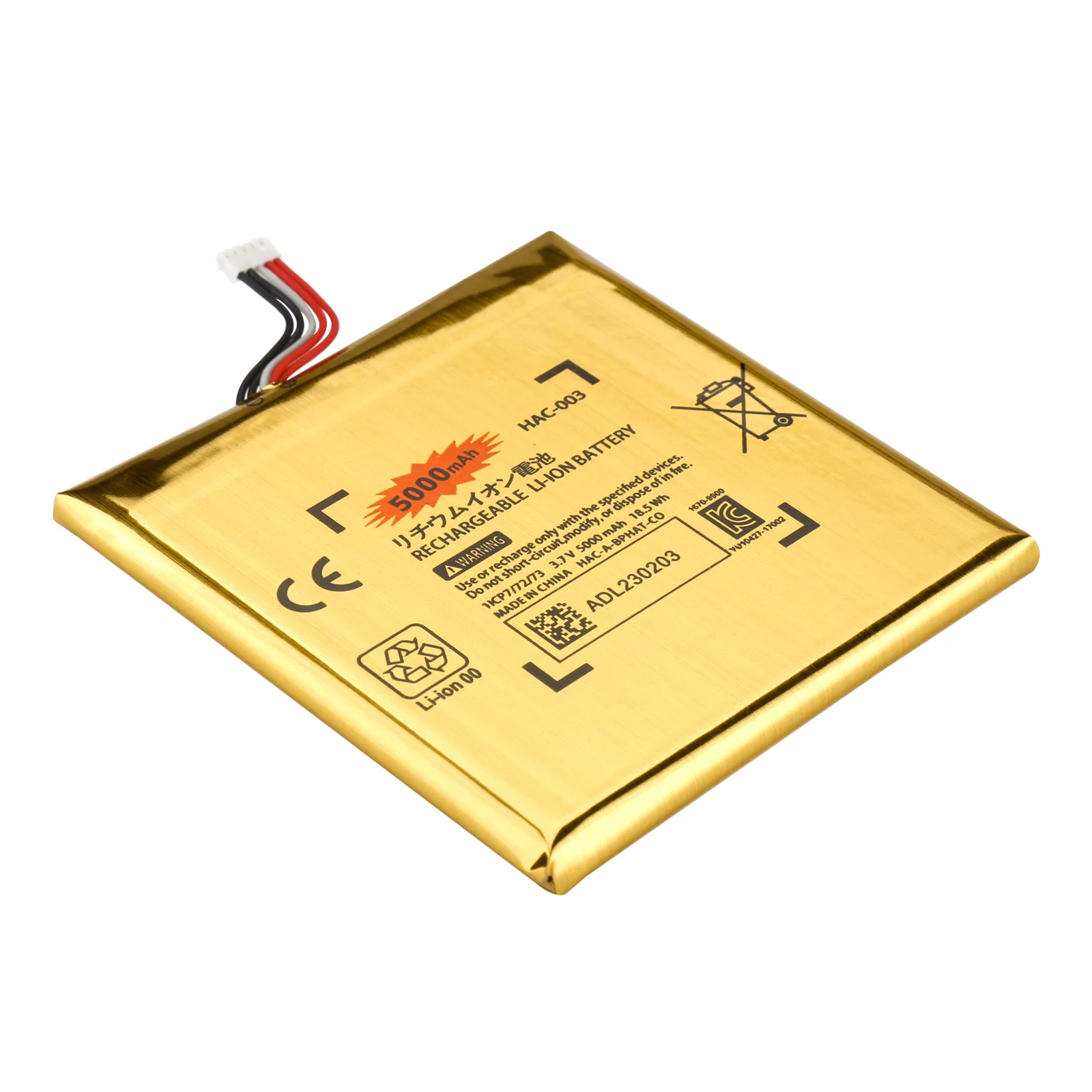 Bateria para Nintendo Switch Console Peças de Reposição Power Bank 5000mah Hac003 Hac-001 Hac-a-bphat-c0 Hac-s-jp Eu-c0 - Image 6
