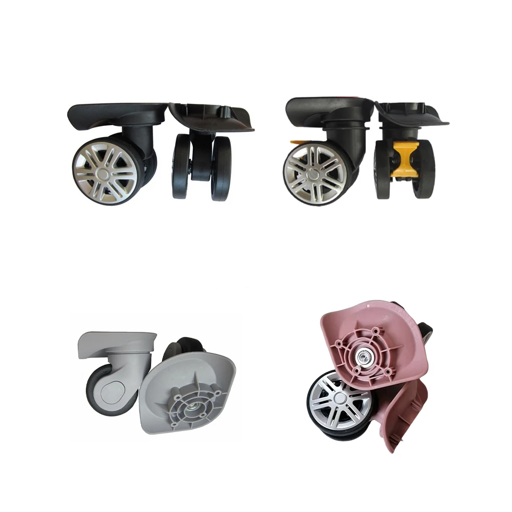 

2 Pieces Suitcase Wheels Universal Luggage Case Caster Roller Light