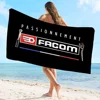 FACOM Logo Beach Towel Cartoon Cute Summer Kids Large Bath Pool Beach Towel Microfiber Absorbent For Swimming Travel 2