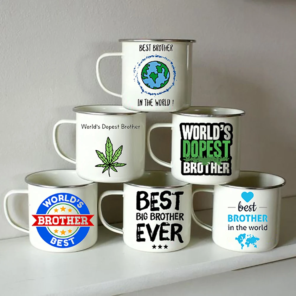 

Подарок на день рождения брата кружка с изображением лучшего брата в мире, посуда для завтрака, чашки для завтрака, кружки для кофе с изображением брата, подарок для брата