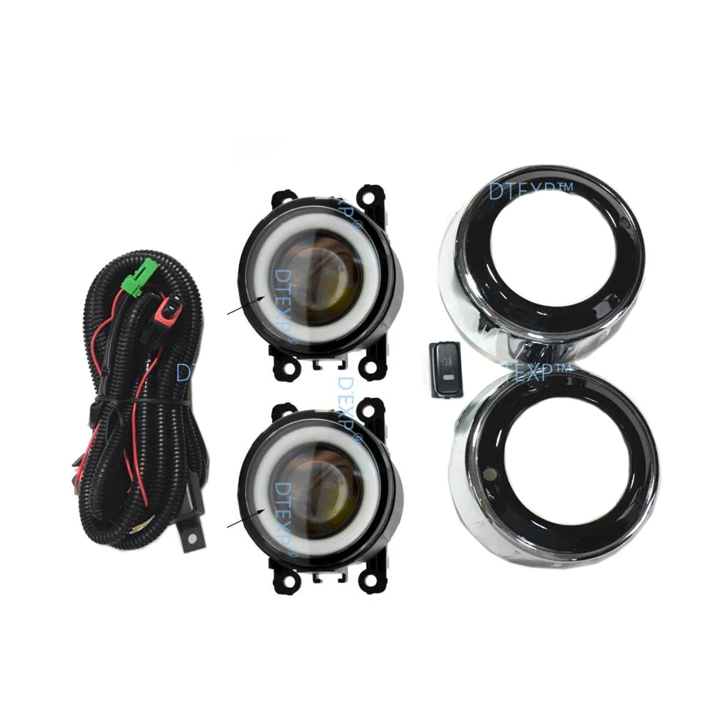 

1 Set 2010-2012 Fog Lamp Set for Outlander Front Light with Wire Switch for Airtrek Second Generation Kit Warning Marker
