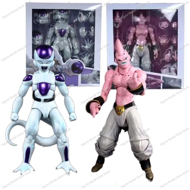 

1/7 24cm Anime Dragon Ball KO Sh Figuarts Shf Majin Buu Boo Evil Majin Buu Super Frieza Fourth Form Action Figures Toys Models