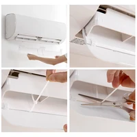 Déflecteur de vent rétractable pour climatiseur, réglable, anti-soufflage direct, guide d'air, déflecteur coupe-vent refroidi par air pour chambre à coucher 5