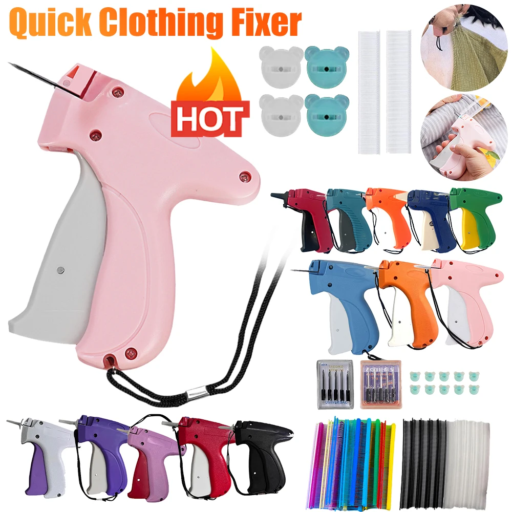 Stitchy Quick Clothing Fixer Profetional Quilt Garment Bed Stitchy Guns Fastener Handheld Tagging Guns Home Sewing Accessories