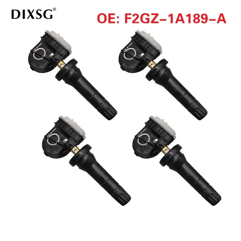 4pcs 타이어 압력 센서 F2GZ-1A189-A 포드 에코스포츠 엣지 익스플로러 F-150 머스탱 F2GZ1A189A F2GT-1A189-AB 315MH 용 TPMS