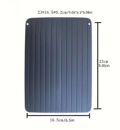 1pc Quick Thawing Plate | Thawing Plate for Frozen Meat, Frozen Food, Meat, Fruit, Thawing Master, Kitchen Gadget