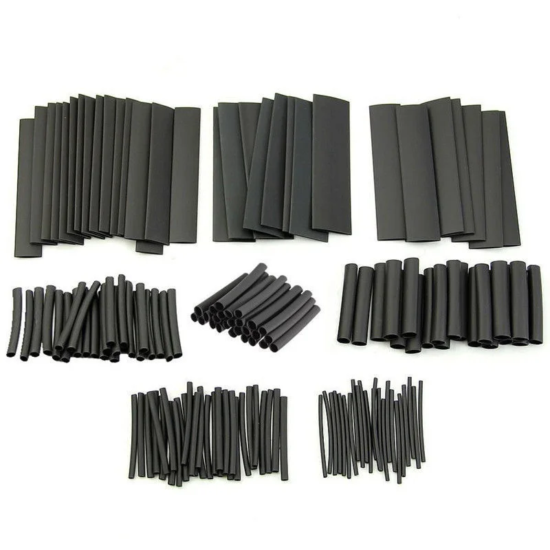 Heat Shrink Tube Wires Shrinking Wrap Tubing Wire Connect Cover Protection Cable Electric Cable Shrinkable 2:1 127pcs heat shrink tubing
