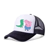 2024 Peppa Pig Baseball Cap Spring Summer Solid Sunhat Boy Girl Cotton Snapback Caps Hip Hop Fishing Hat Birthday Gift 4