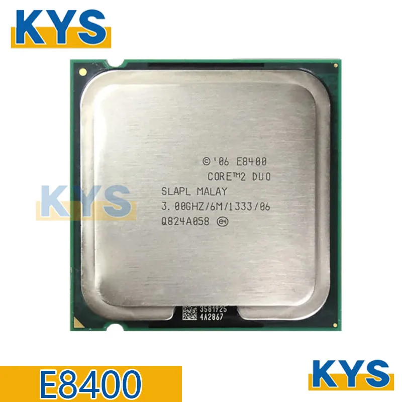 Intel Core 2 Duo e8400 3.0 ghzデュアルコアcpuプロセッサ6m